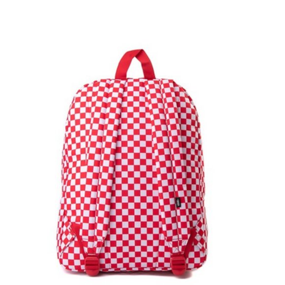 Vans Old Skool Checkerboard Backpack (Red Check) NWT - Picture 2 of 7